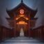 网络安全分析师李雅在办公室，面对多屏幕工作环境，专业气质